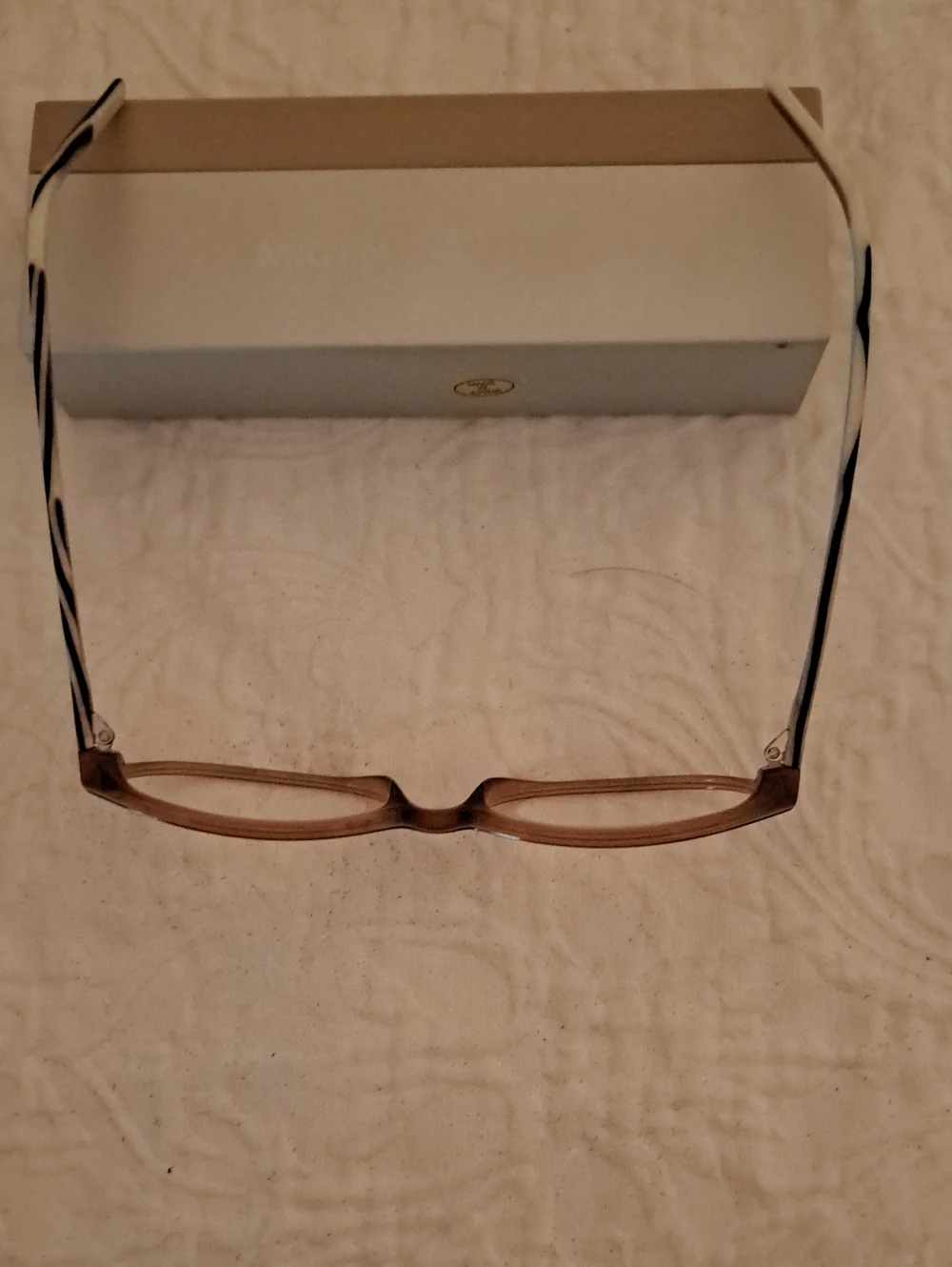 Michael Kors Light Brown Cat-Eye Optical Glasses